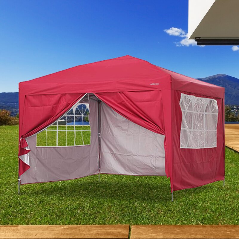 Pop Up 8 Person Tent with Carry Bag - Outdoor Furniture Zone