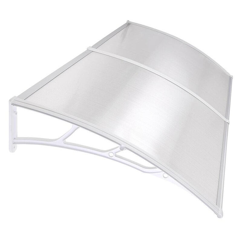 Yescom 79x40 Door Window Outdoor Awning Patio Cover Uv Rain Protection 2 Whole Polycarbonate 4924